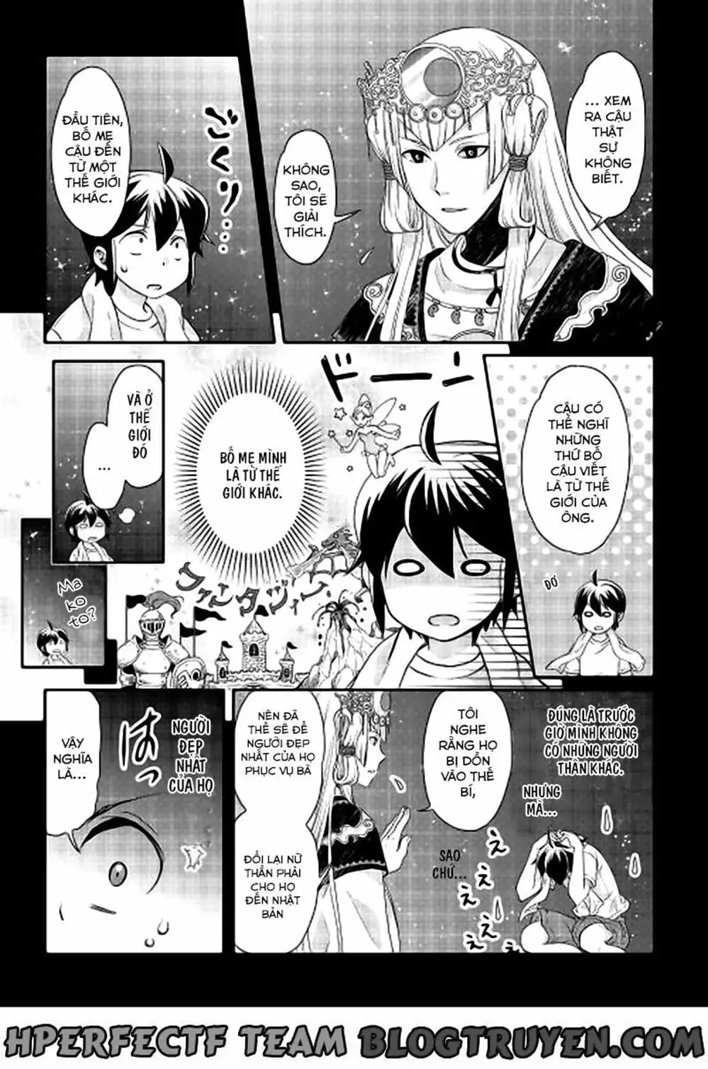 Truyện Tranh Nguyệt Đạo Dị Giới - Tsuki Ga Michibiku Isekai Douchuu trang 4