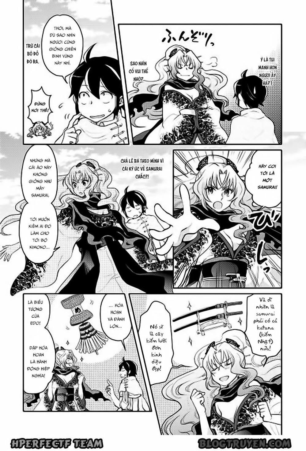 Truyện Tranh Nguyệt Đạo Dị Giới - Tsuki Ga Michibiku Isekai Douchuu trang 4