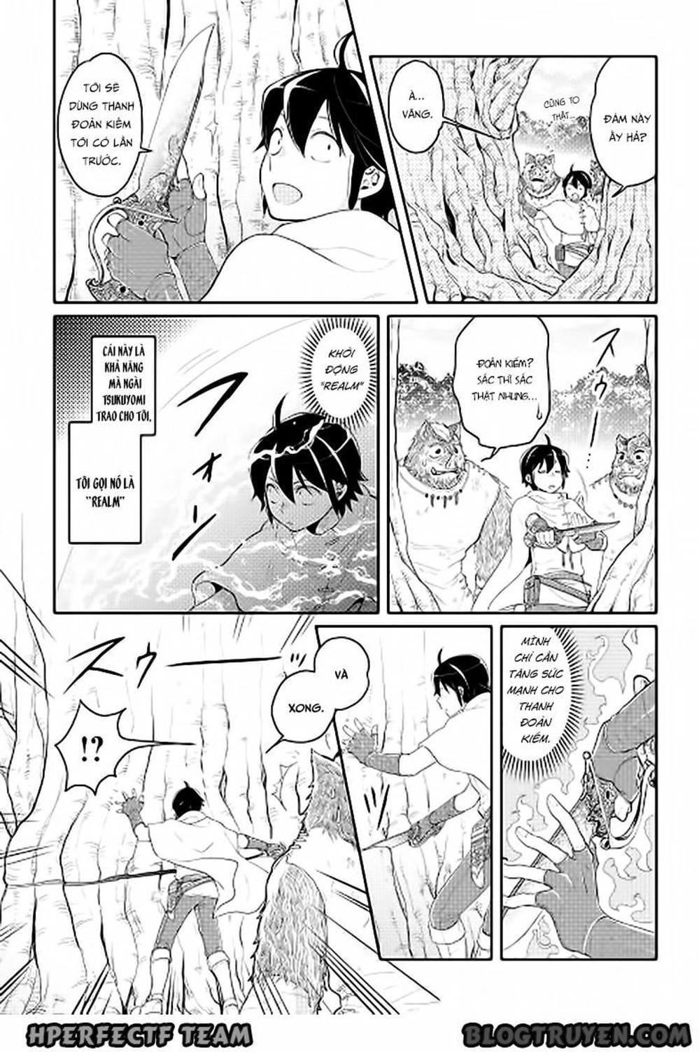 Truyện Tranh Nguyệt Đạo Dị Giới - Tsuki Ga Michibiku Isekai Douchuu trang 4