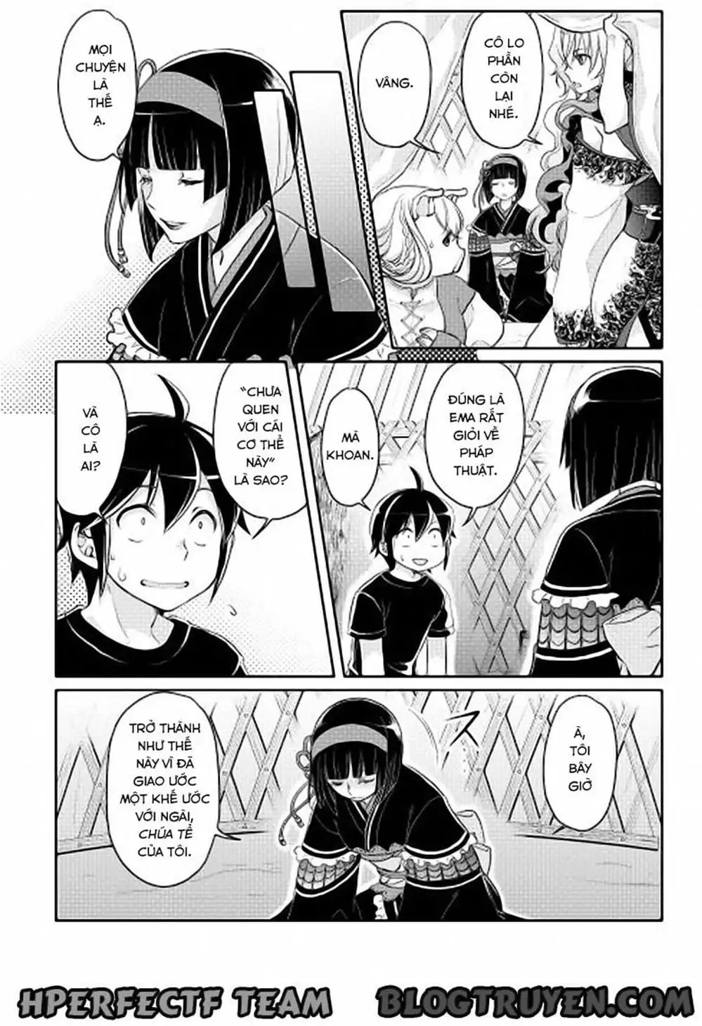 Truyện Tranh Nguyệt Đạo Dị Giới - Tsuki Ga Michibiku Isekai Douchuu trang 4