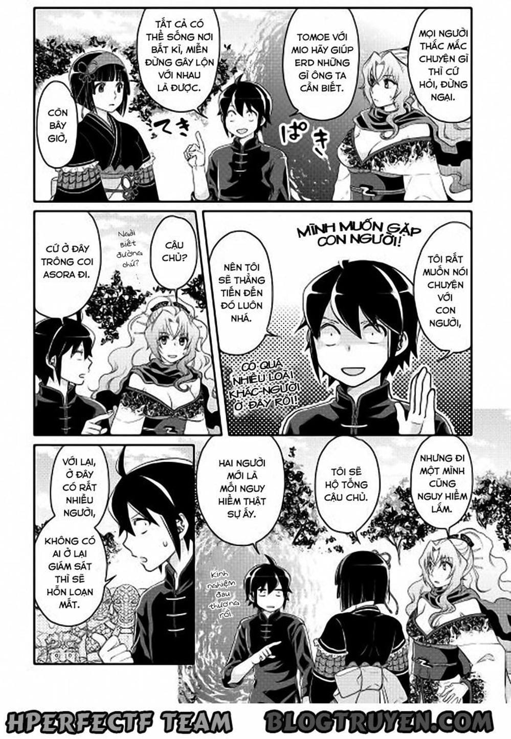 Truyện Tranh Nguyệt Đạo Dị Giới - Tsuki Ga Michibiku Isekai Douchuu trang 4