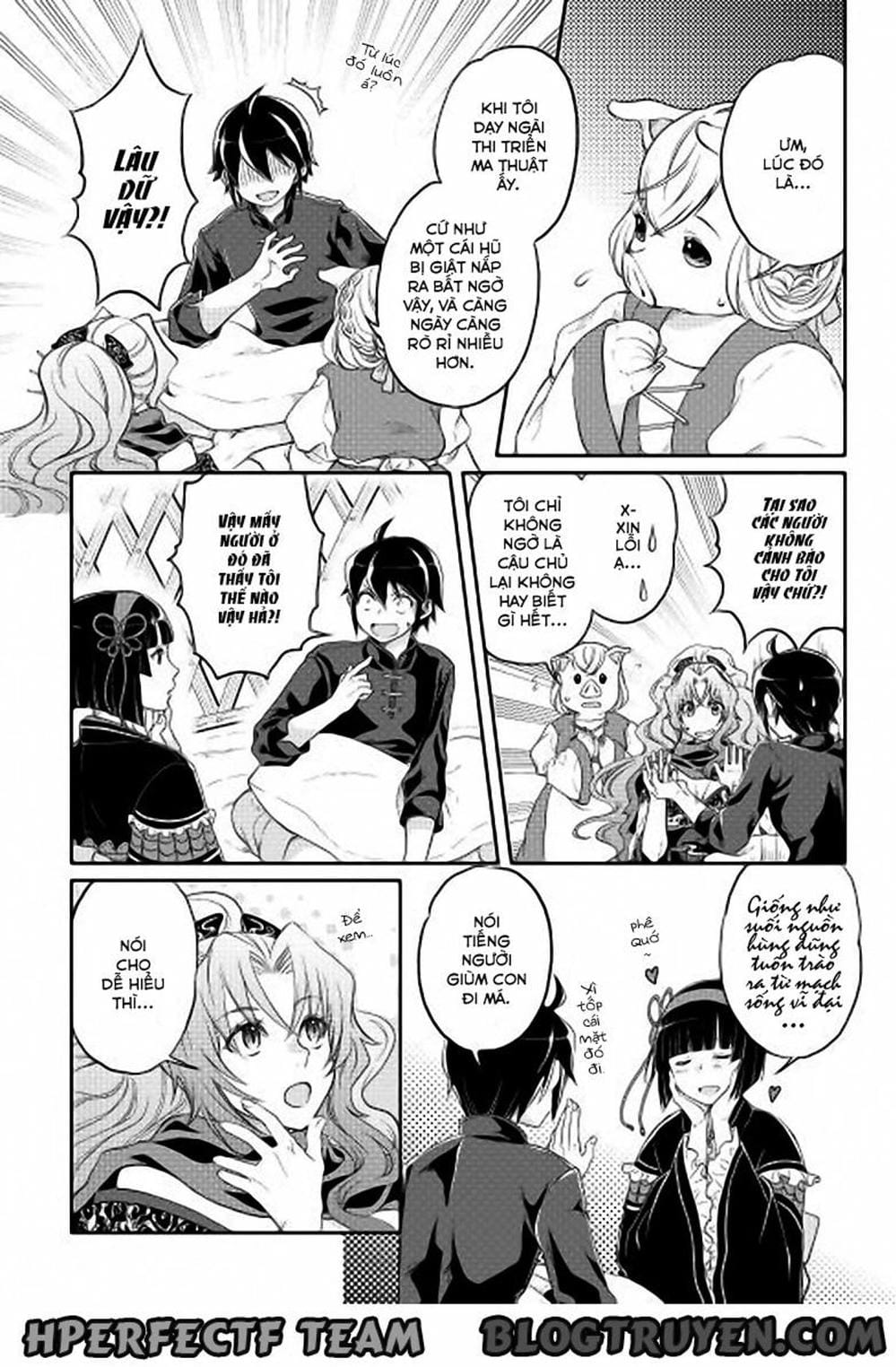 Truyện Tranh Nguyệt Đạo Dị Giới - Tsuki Ga Michibiku Isekai Douchuu trang 4