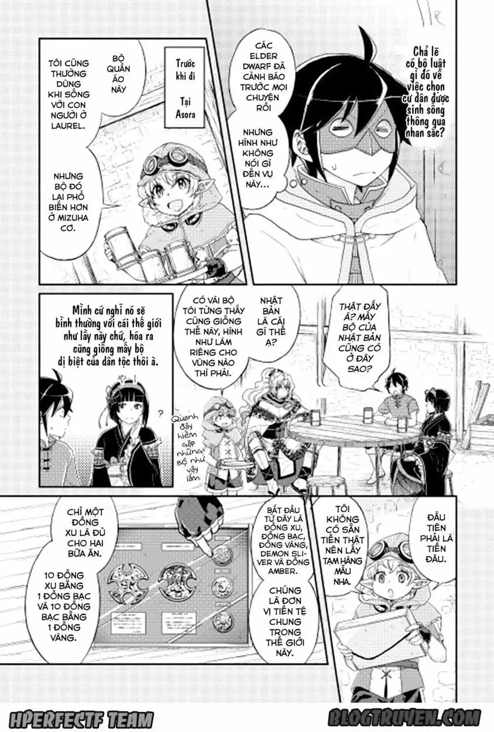 Truyện Tranh Nguyệt Đạo Dị Giới - Tsuki Ga Michibiku Isekai Douchuu trang 4