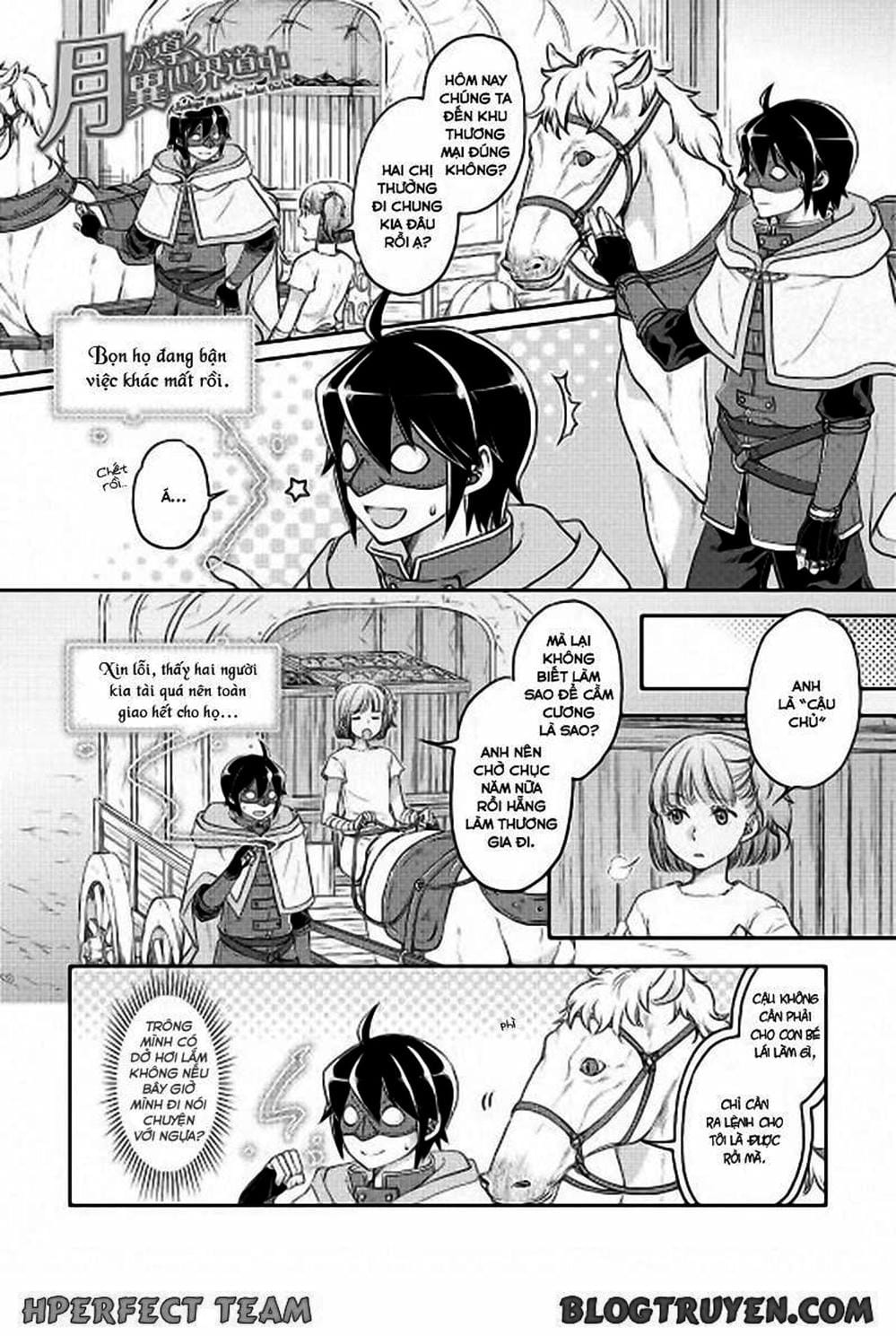 Truyện Tranh Nguyệt Đạo Dị Giới - Tsuki Ga Michibiku Isekai Douchuu trang 4