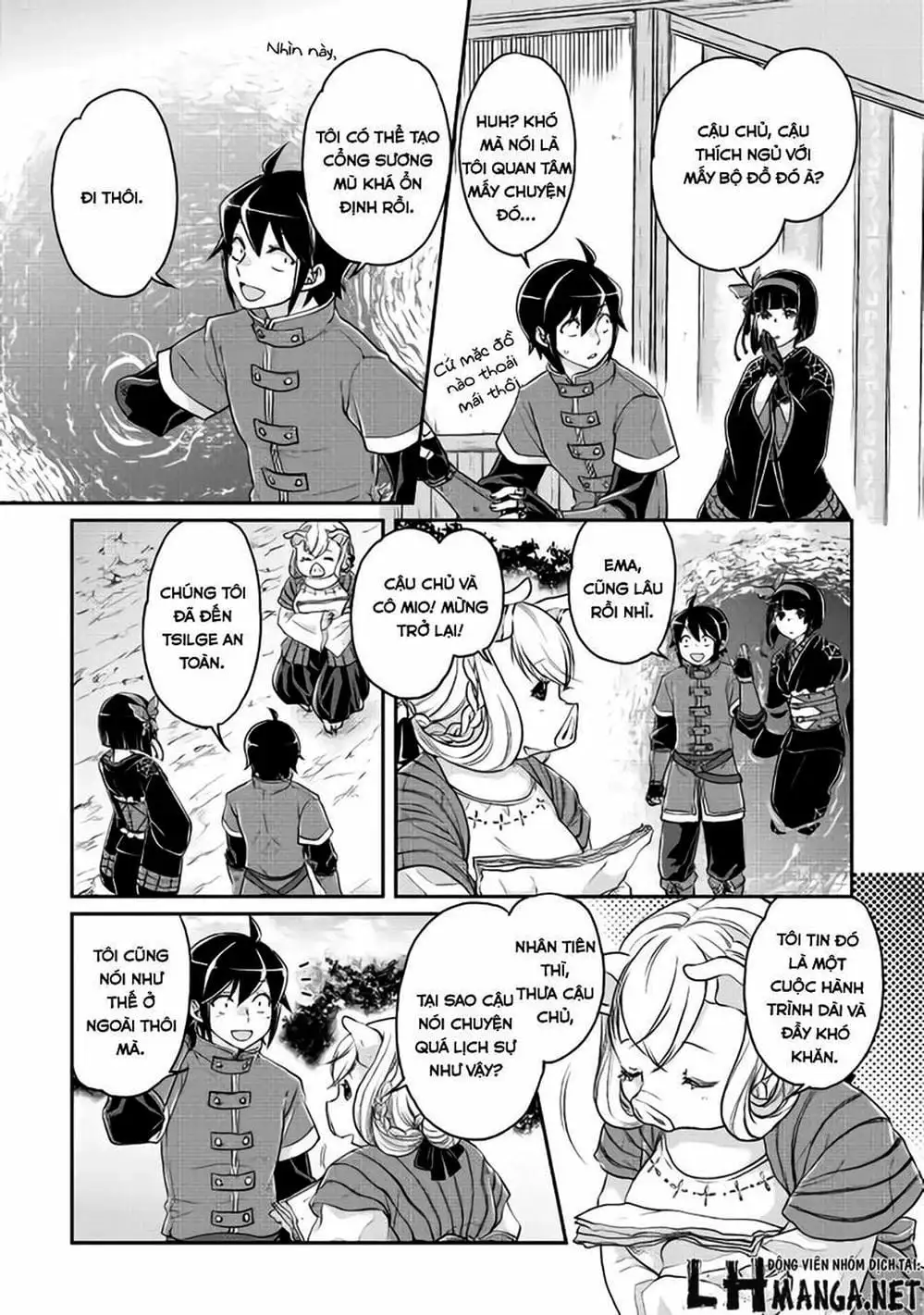 Truyện Tranh Nguyệt Đạo Dị Giới - Tsuki Ga Michibiku Isekai Douchuu trang 4