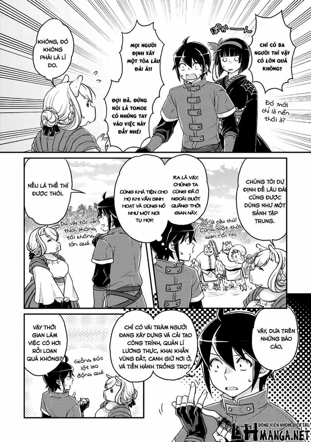 Truyện Tranh Nguyệt Đạo Dị Giới - Tsuki Ga Michibiku Isekai Douchuu trang 4