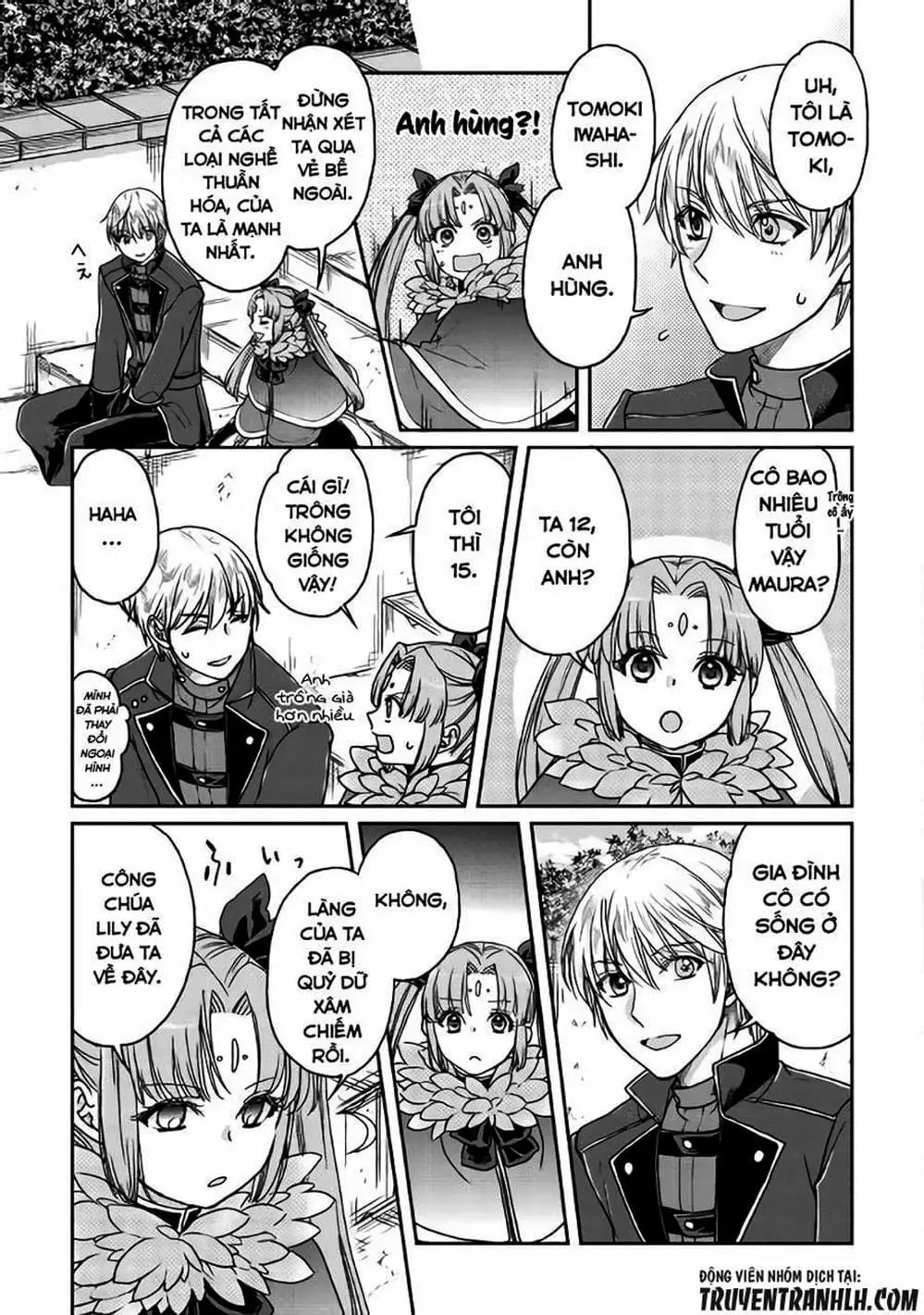 Truyện Tranh Nguyệt Đạo Dị Giới - Tsuki Ga Michibiku Isekai Douchuu trang 4