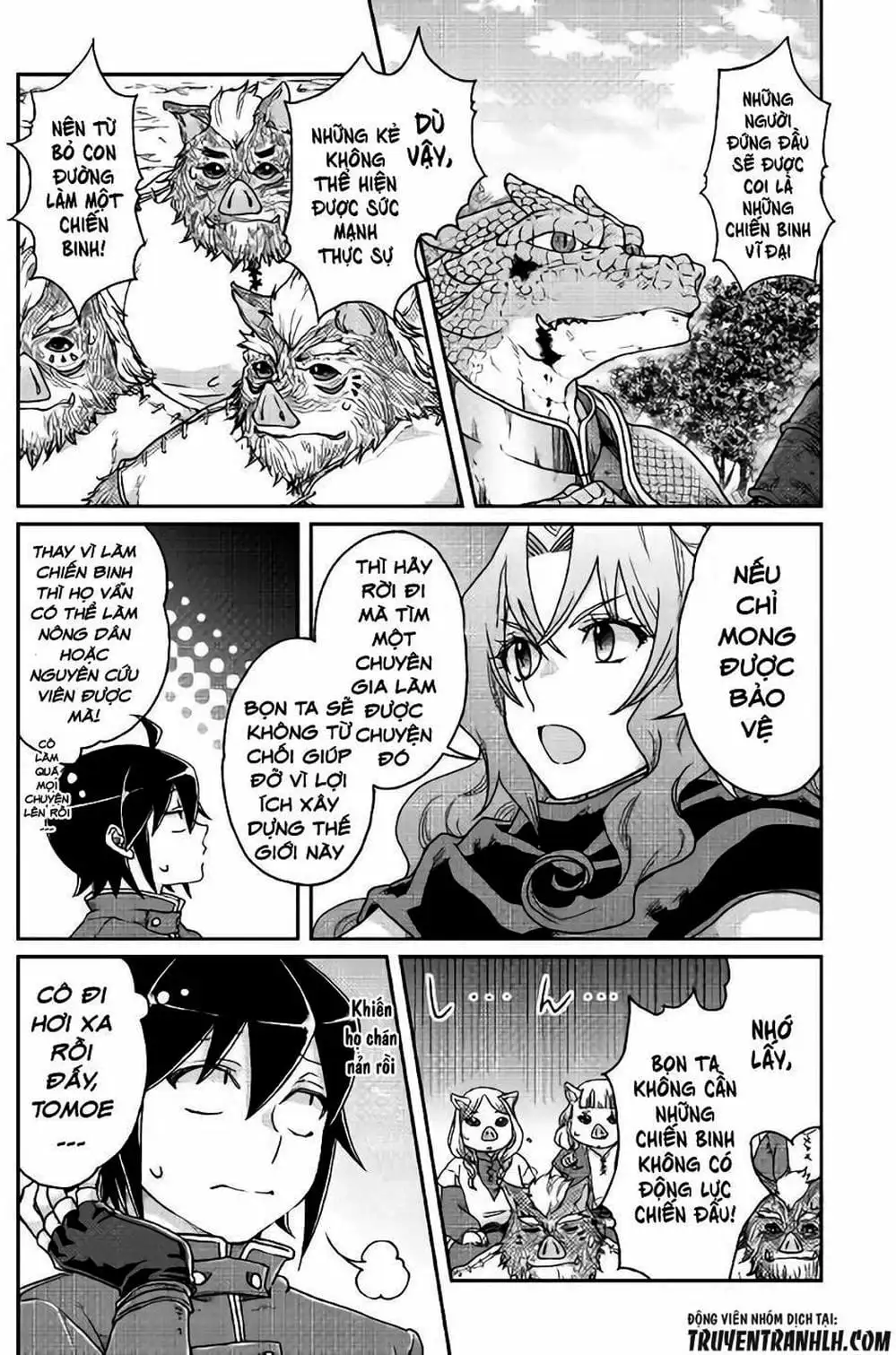 Truyện Tranh Nguyệt Đạo Dị Giới - Tsuki Ga Michibiku Isekai Douchuu trang 4