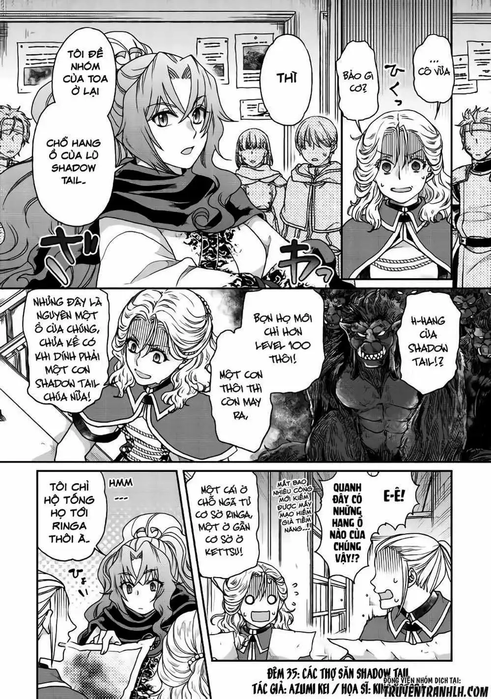 Truyện Tranh Nguyệt Đạo Dị Giới - Tsuki Ga Michibiku Isekai Douchuu trang 4