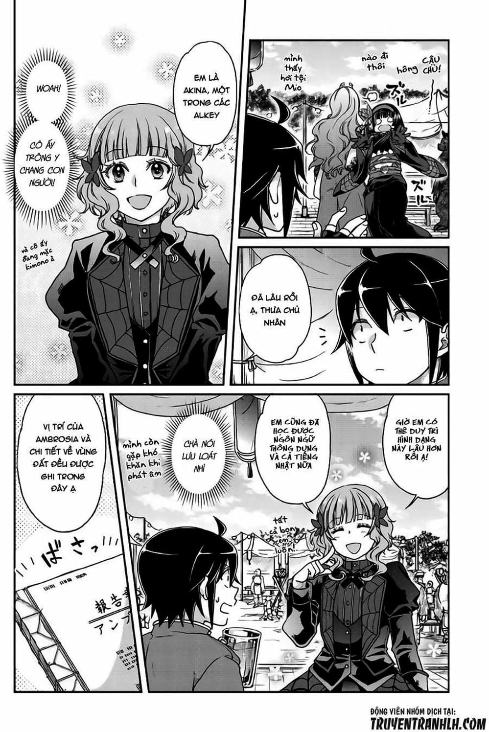 Truyện Tranh Nguyệt Đạo Dị Giới - Tsuki Ga Michibiku Isekai Douchuu trang 4