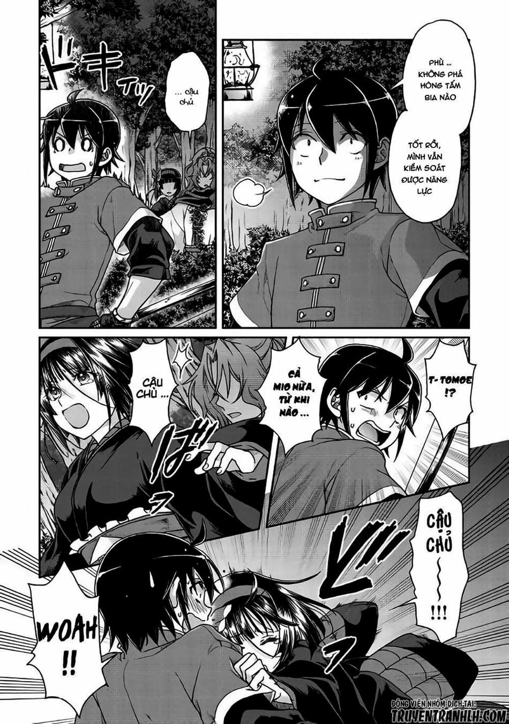 Truyện Tranh Nguyệt Đạo Dị Giới - Tsuki Ga Michibiku Isekai Douchuu trang 4