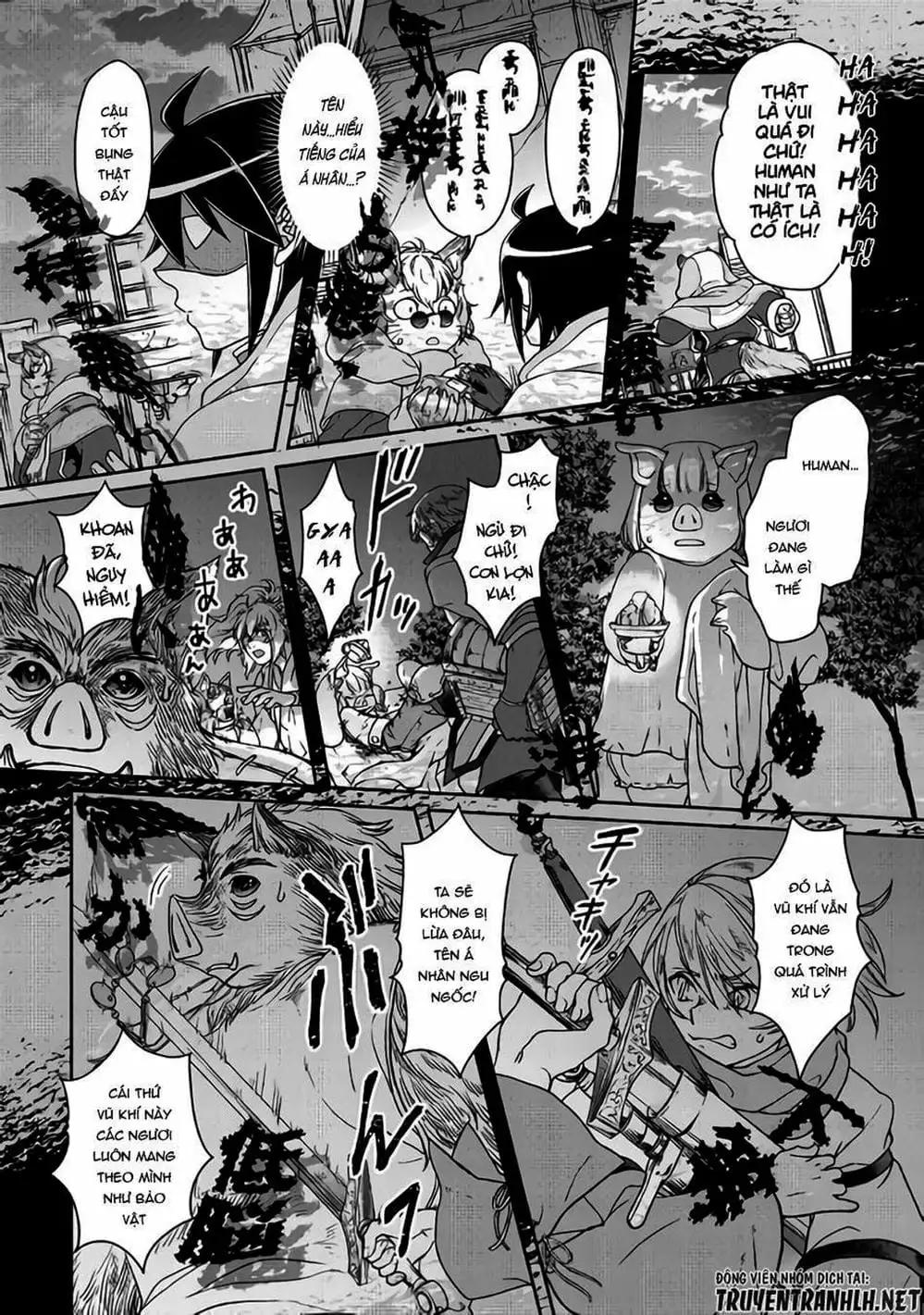 Truyện Tranh Nguyệt Đạo Dị Giới - Tsuki Ga Michibiku Isekai Douchuu trang 4