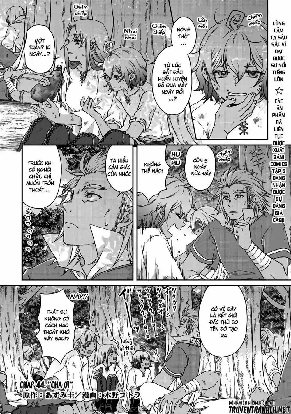 Truyện Tranh Nguyệt Đạo Dị Giới - Tsuki Ga Michibiku Isekai Douchuu trang 4