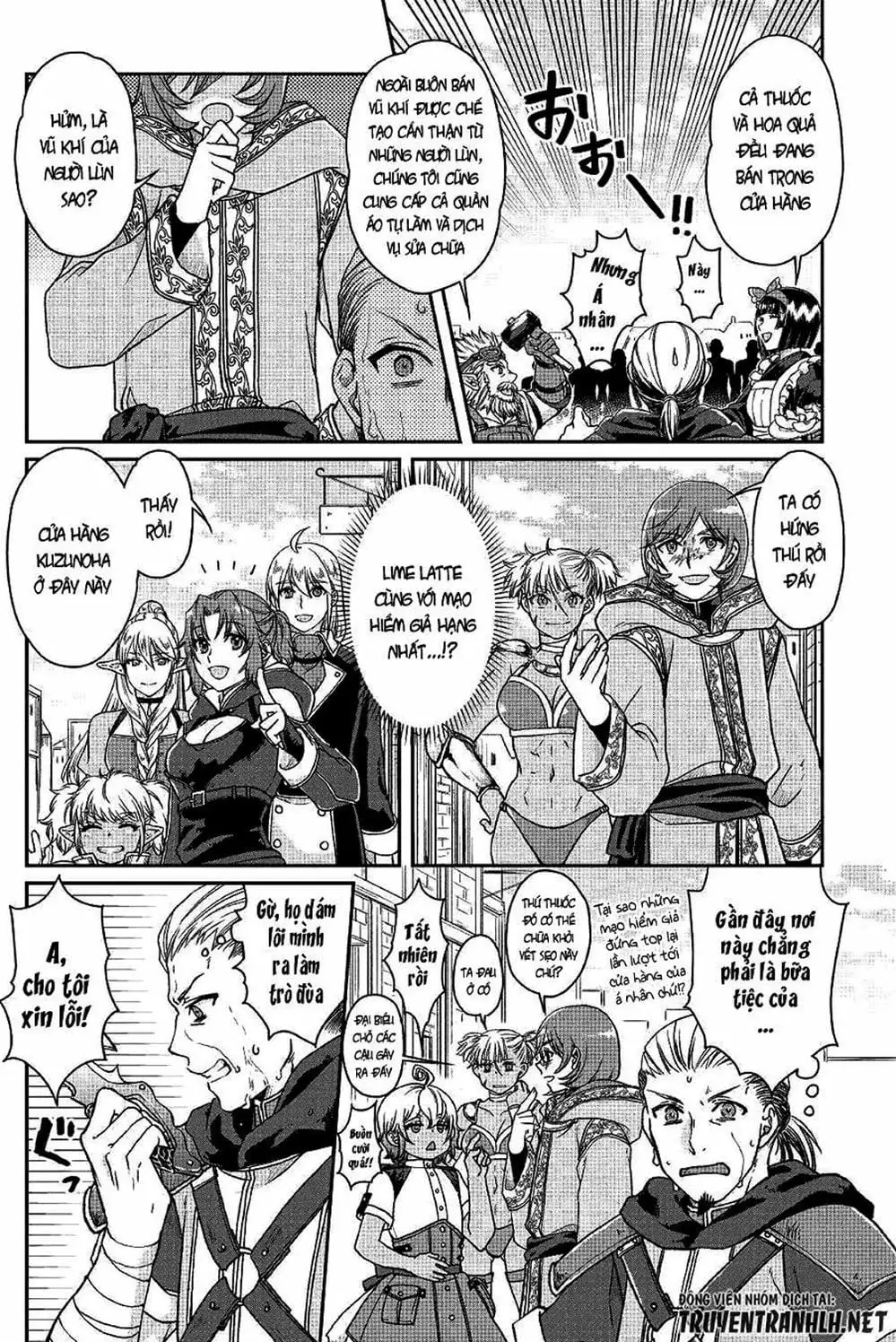 Truyện Tranh Nguyệt Đạo Dị Giới - Tsuki Ga Michibiku Isekai Douchuu trang 4