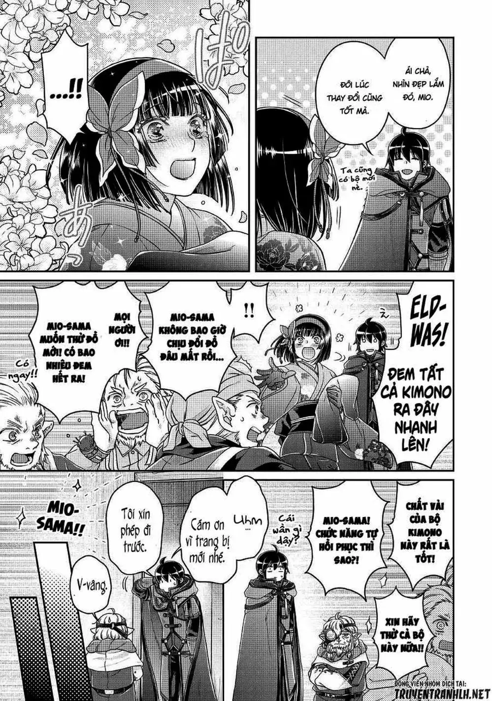 Truyện Tranh Nguyệt Đạo Dị Giới - Tsuki Ga Michibiku Isekai Douchuu trang 4