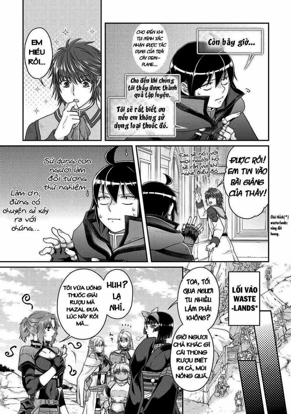 Truyện Tranh Nguyệt Đạo Dị Giới - Tsuki Ga Michibiku Isekai Douchuu trang 4