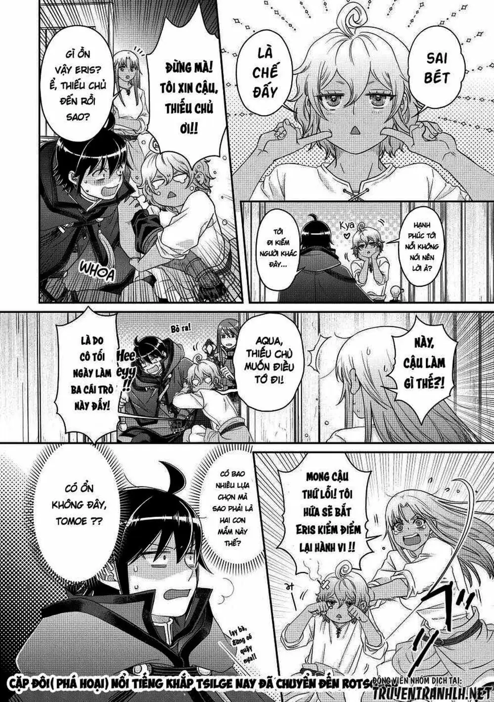 Truyện Tranh Nguyệt Đạo Dị Giới - Tsuki Ga Michibiku Isekai Douchuu trang 4