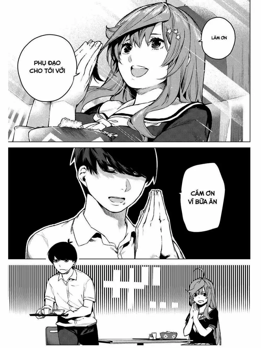 Truyện Tranh Nhà Có 5 Nàng Dâu - Gotoubun No Hanayome trang 6