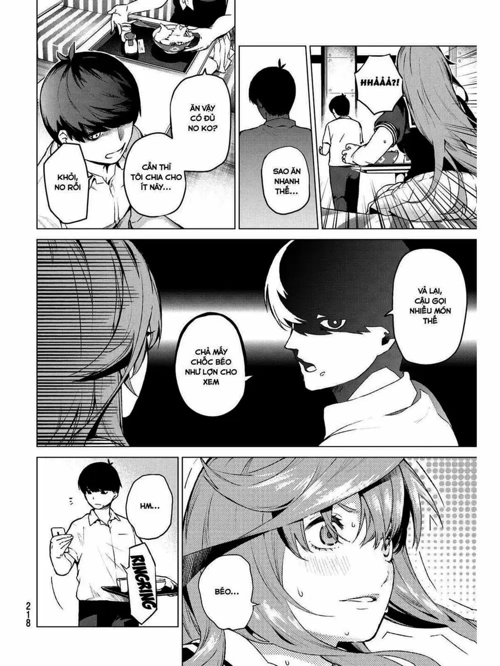 Truyện Tranh Nhà Có 5 Nàng Dâu - Gotoubun No Hanayome trang 6