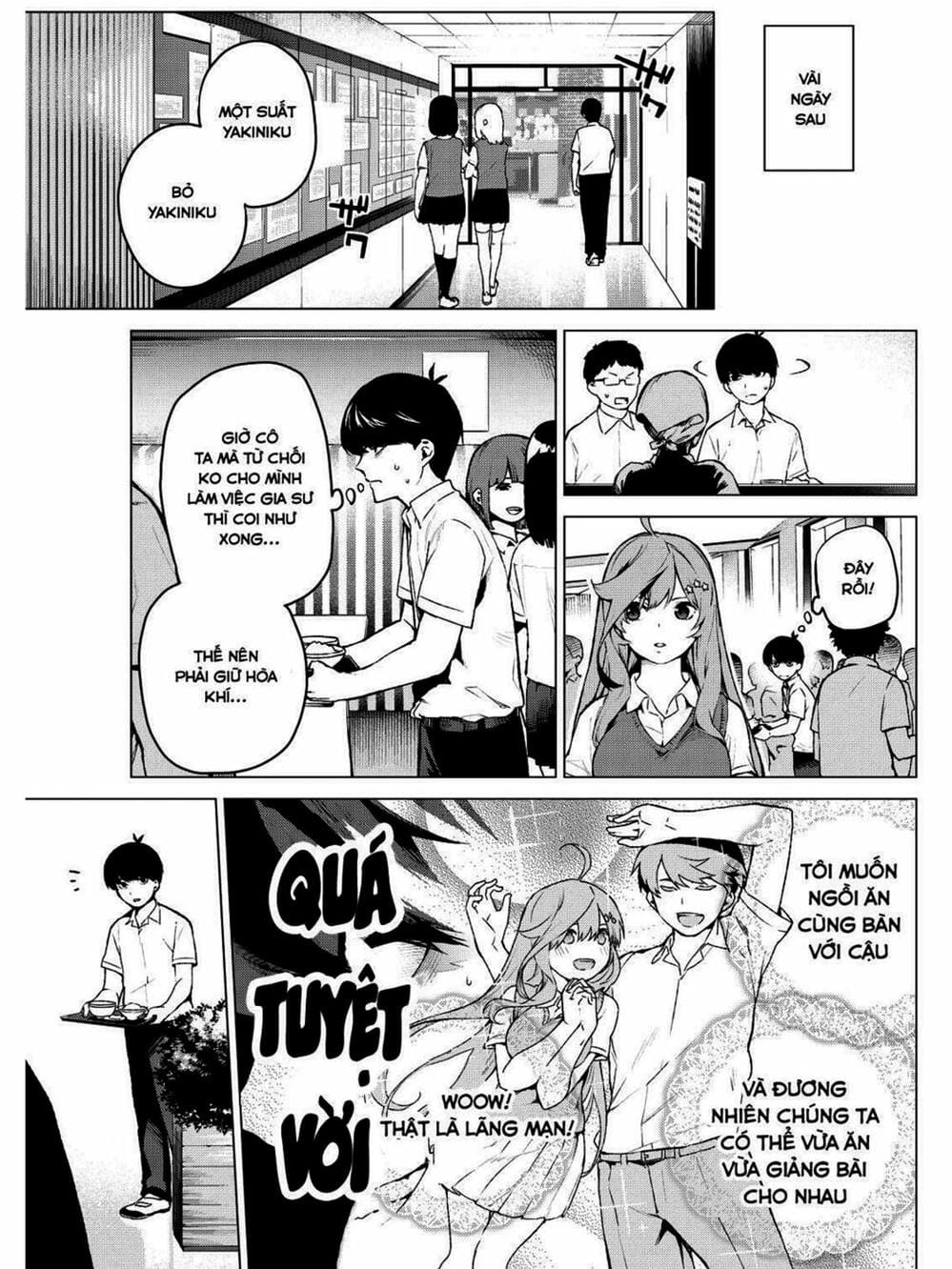 Truyện Tranh Nhà Có 5 Nàng Dâu - Gotoubun No Hanayome trang 6