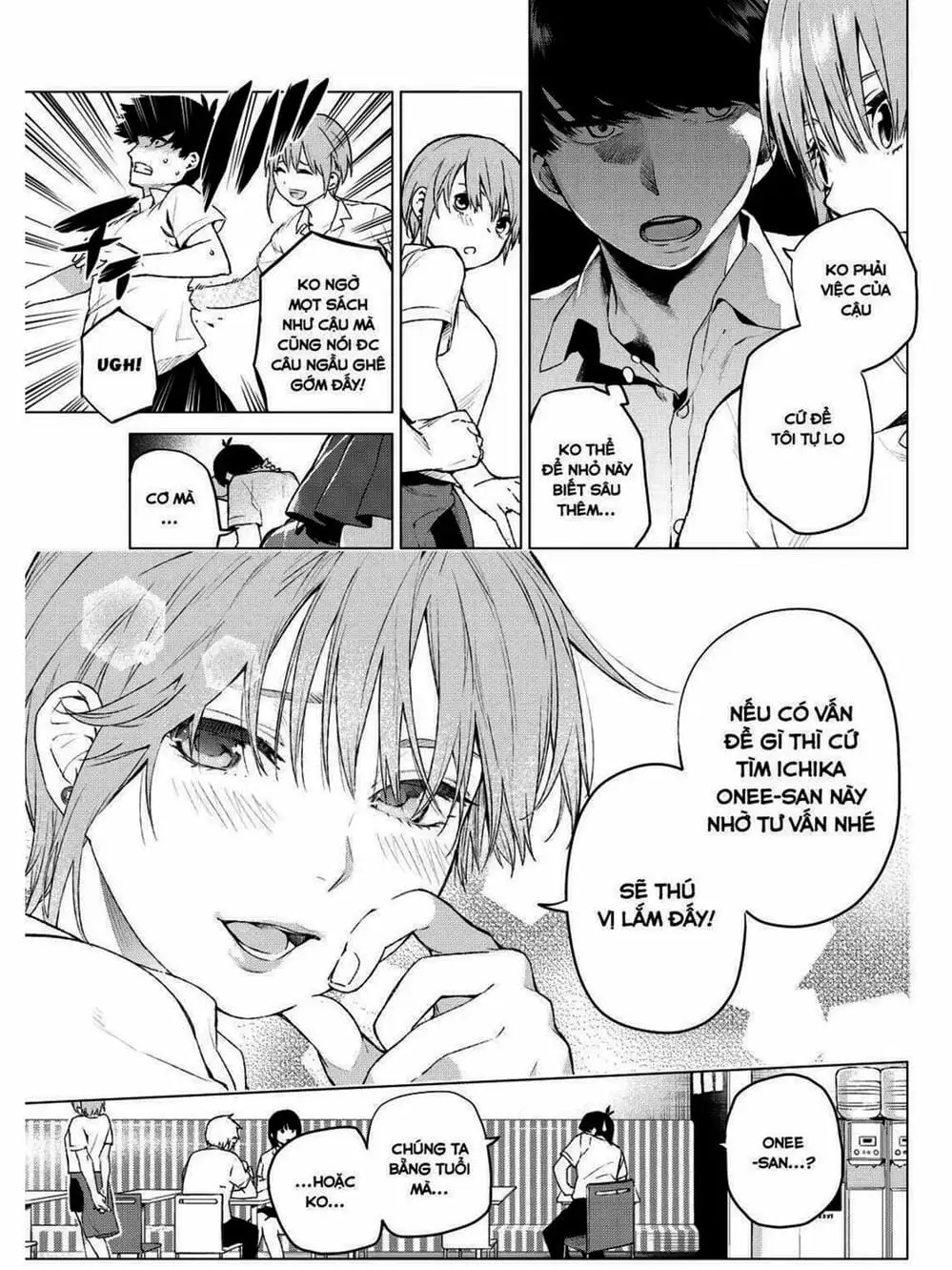 Truyện Tranh Nhà Có 5 Nàng Dâu - Gotoubun No Hanayome trang 6