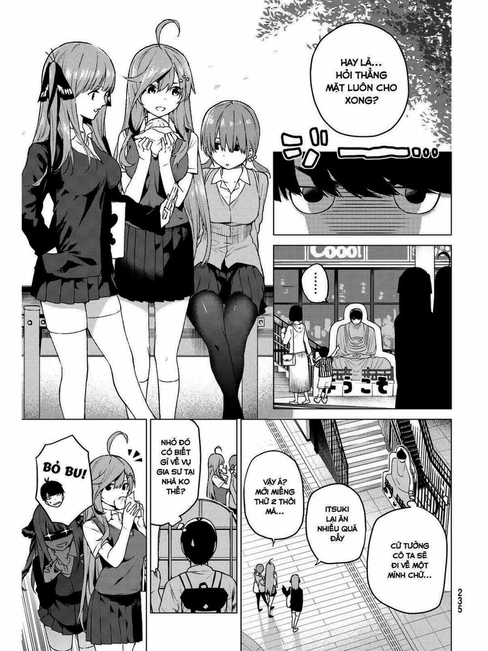 Truyện Tranh Nhà Có 5 Nàng Dâu - Gotoubun No Hanayome trang 6