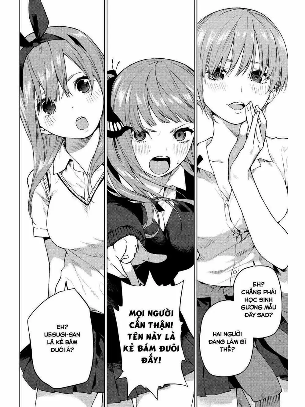 Truyện Tranh Nhà Có 5 Nàng Dâu - Gotoubun No Hanayome trang 6