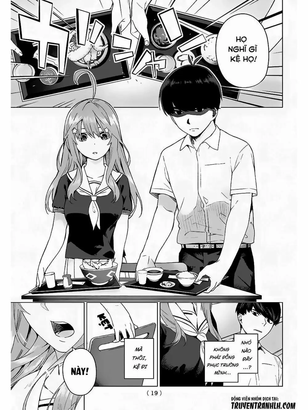 Truyện Tranh Nhà Có 5 Nàng Dâu - Gotoubun No Hanayome trang 6