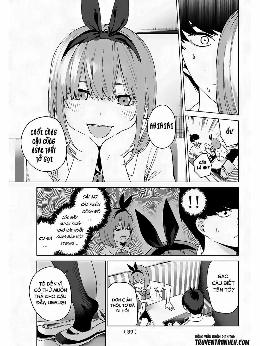 Truyện Tranh Nhà Có 5 Nàng Dâu - Gotoubun No Hanayome trang 6
