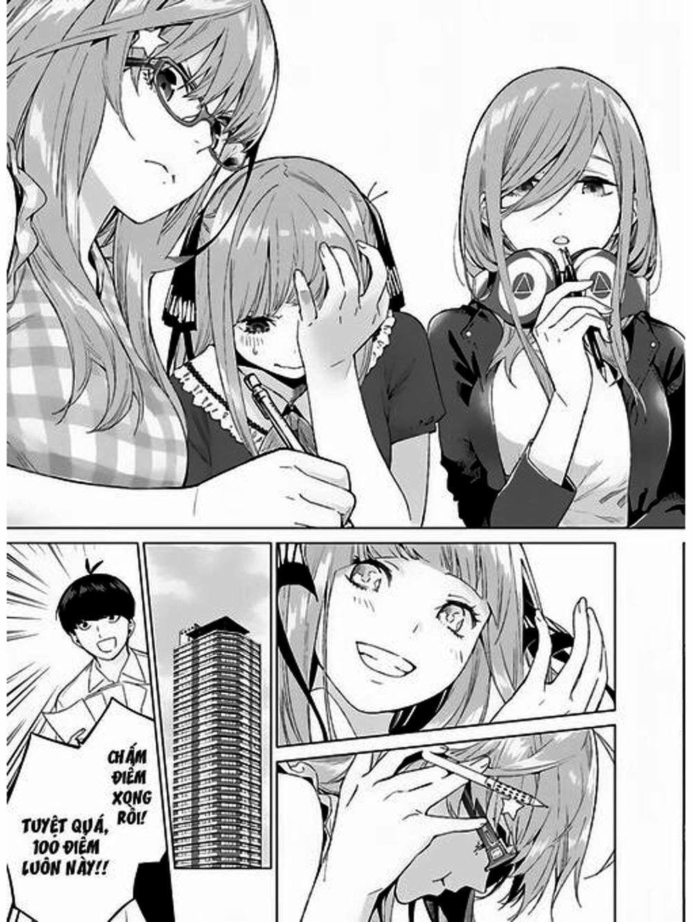 Truyện Tranh Nhà Có 5 Nàng Dâu - Gotoubun No Hanayome trang 6