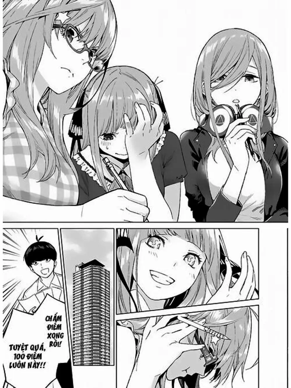 Truyện Tranh Nhà Có 5 Nàng Dâu - Gotoubun No Hanayome trang 6