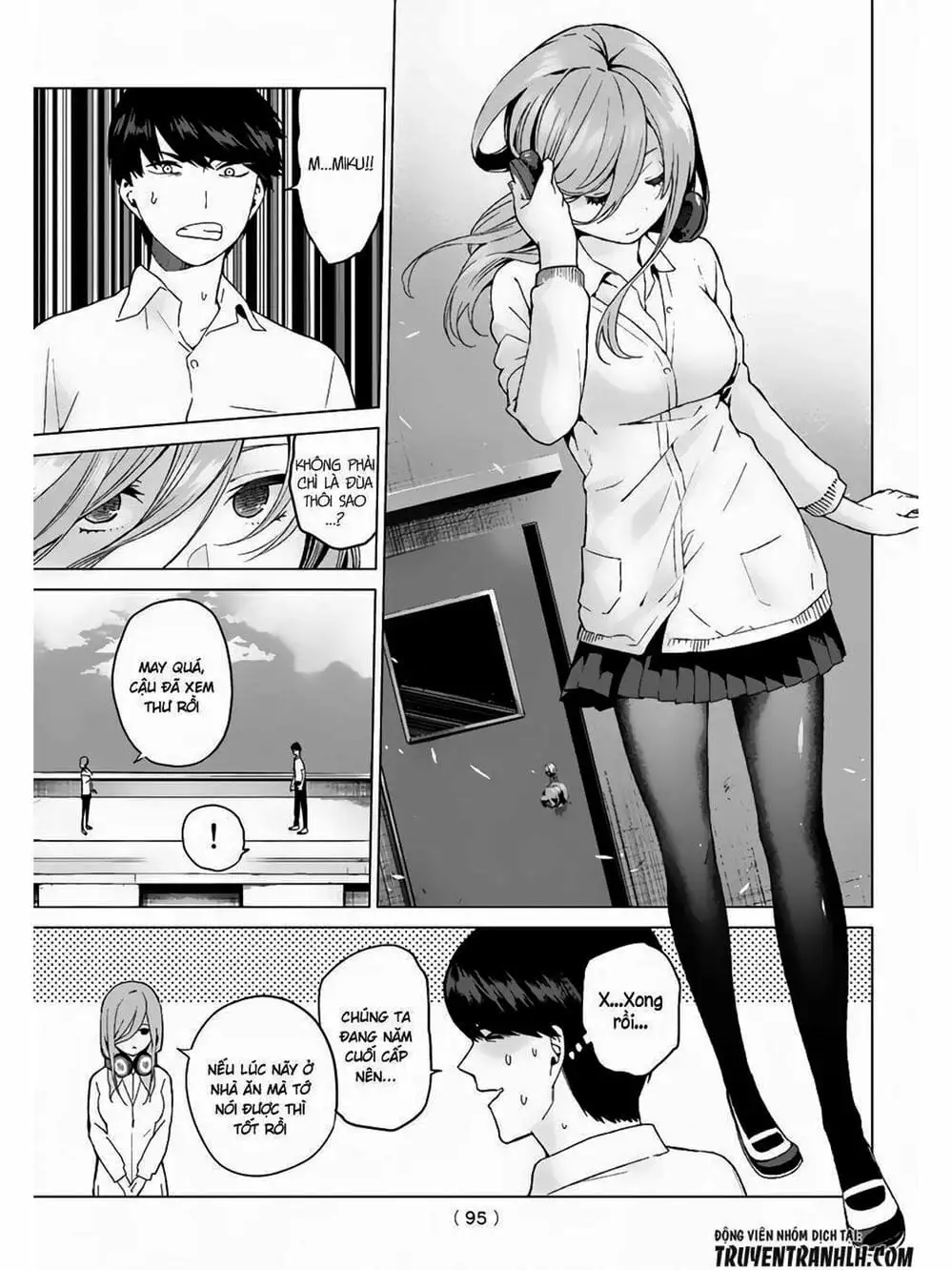 Truyện Tranh Nhà Có 5 Nàng Dâu - Gotoubun No Hanayome trang 6