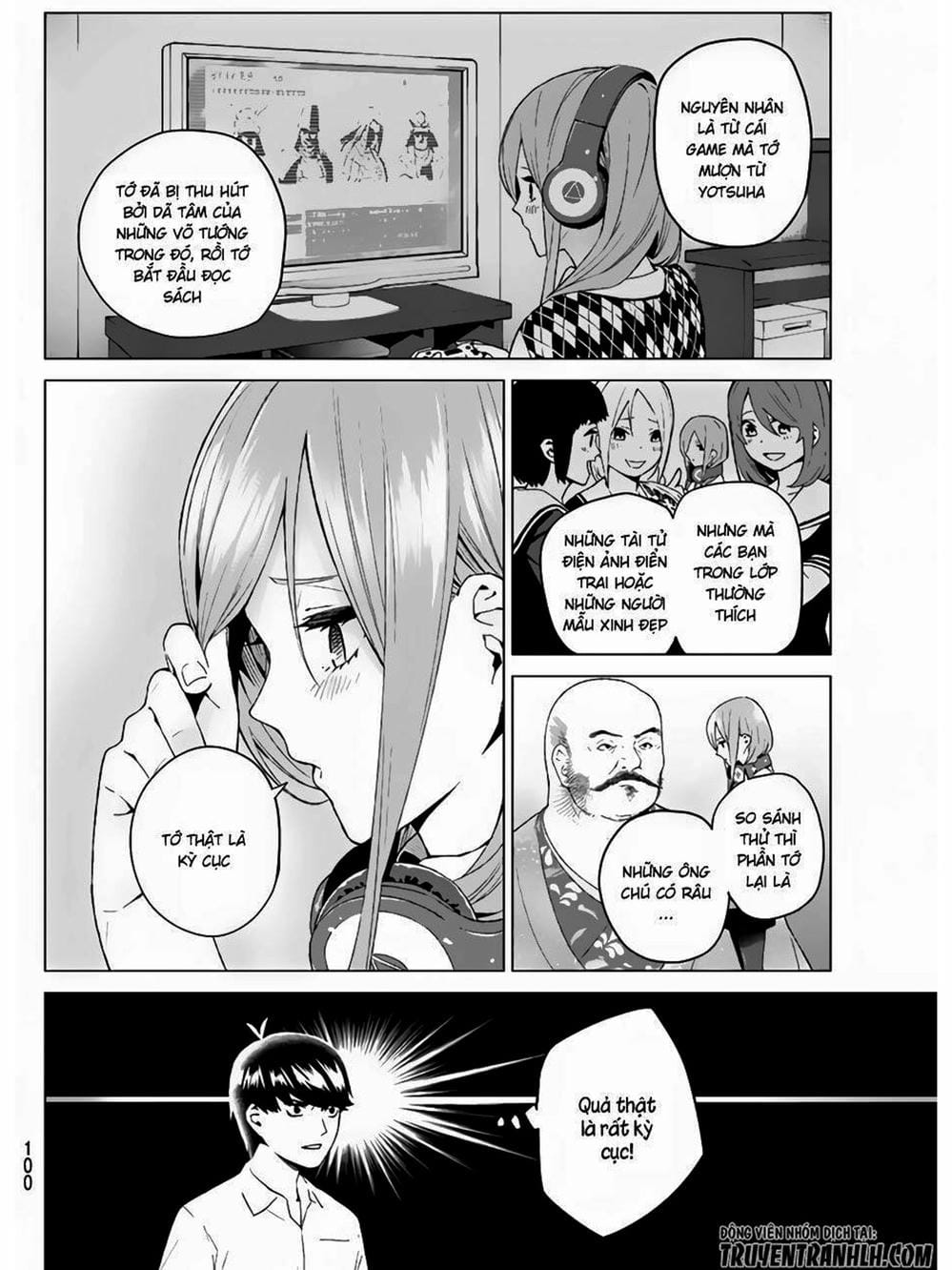 Truyện Tranh Nhà Có 5 Nàng Dâu - Gotoubun No Hanayome trang 6