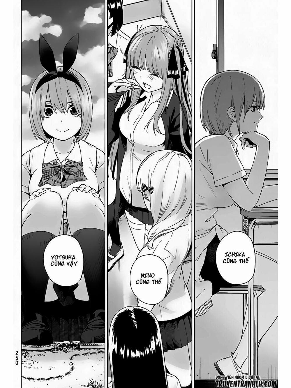 Truyện Tranh Nhà Có 5 Nàng Dâu - Gotoubun No Hanayome trang 6