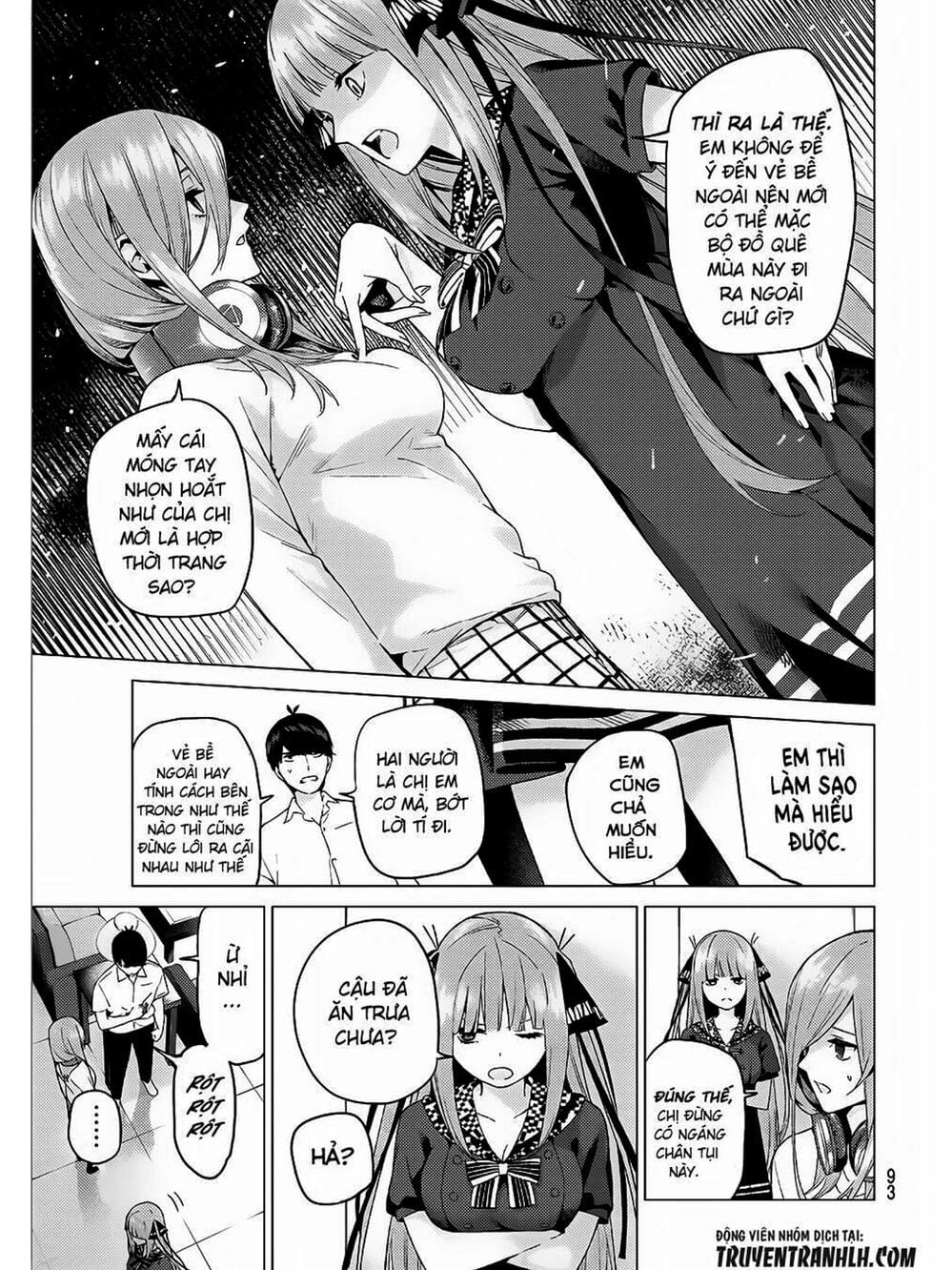 Truyện Tranh Nhà Có 5 Nàng Dâu - Gotoubun No Hanayome trang 6