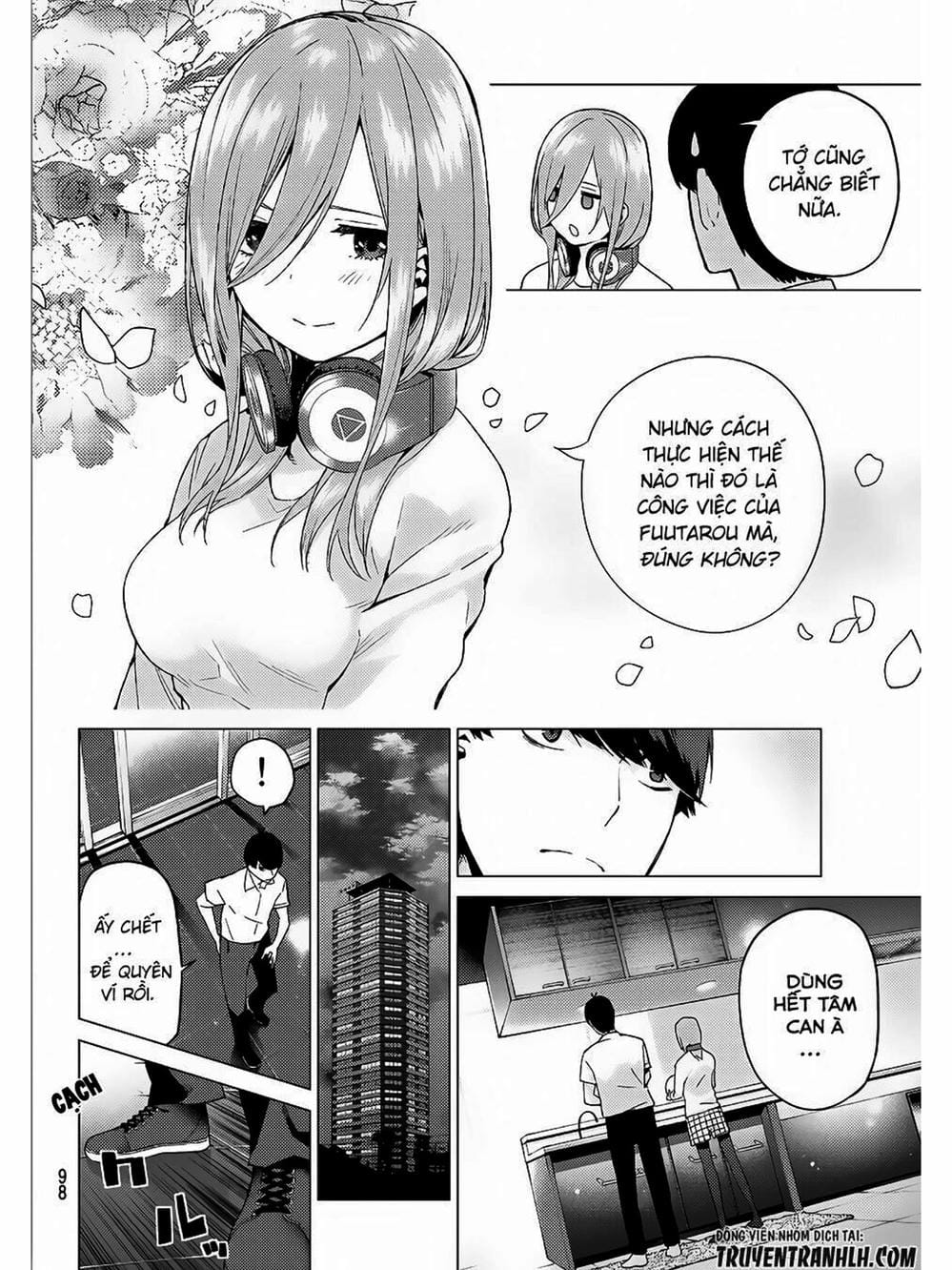 Truyện Tranh Nhà Có 5 Nàng Dâu - Gotoubun No Hanayome trang 6