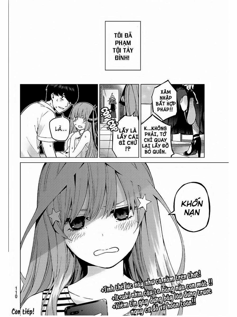 Truyện Tranh Nhà Có 5 Nàng Dâu - Gotoubun No Hanayome trang 6