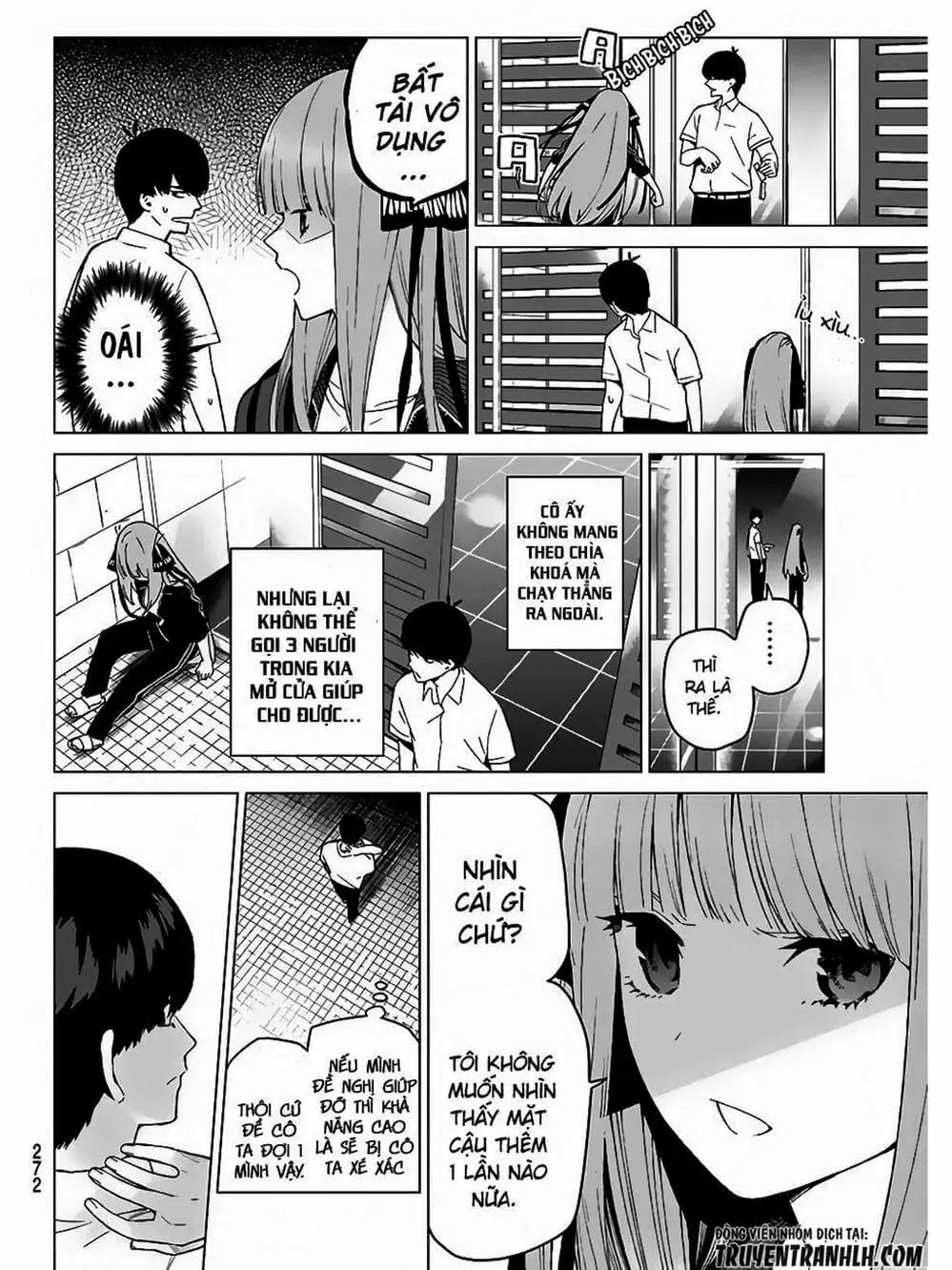 Truyện Tranh Nhà Có 5 Nàng Dâu - Gotoubun No Hanayome trang 6