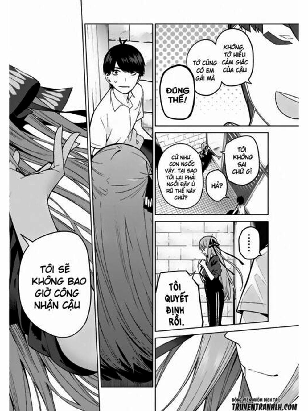 Truyện Tranh Nhà Có 5 Nàng Dâu - Gotoubun No Hanayome trang 6