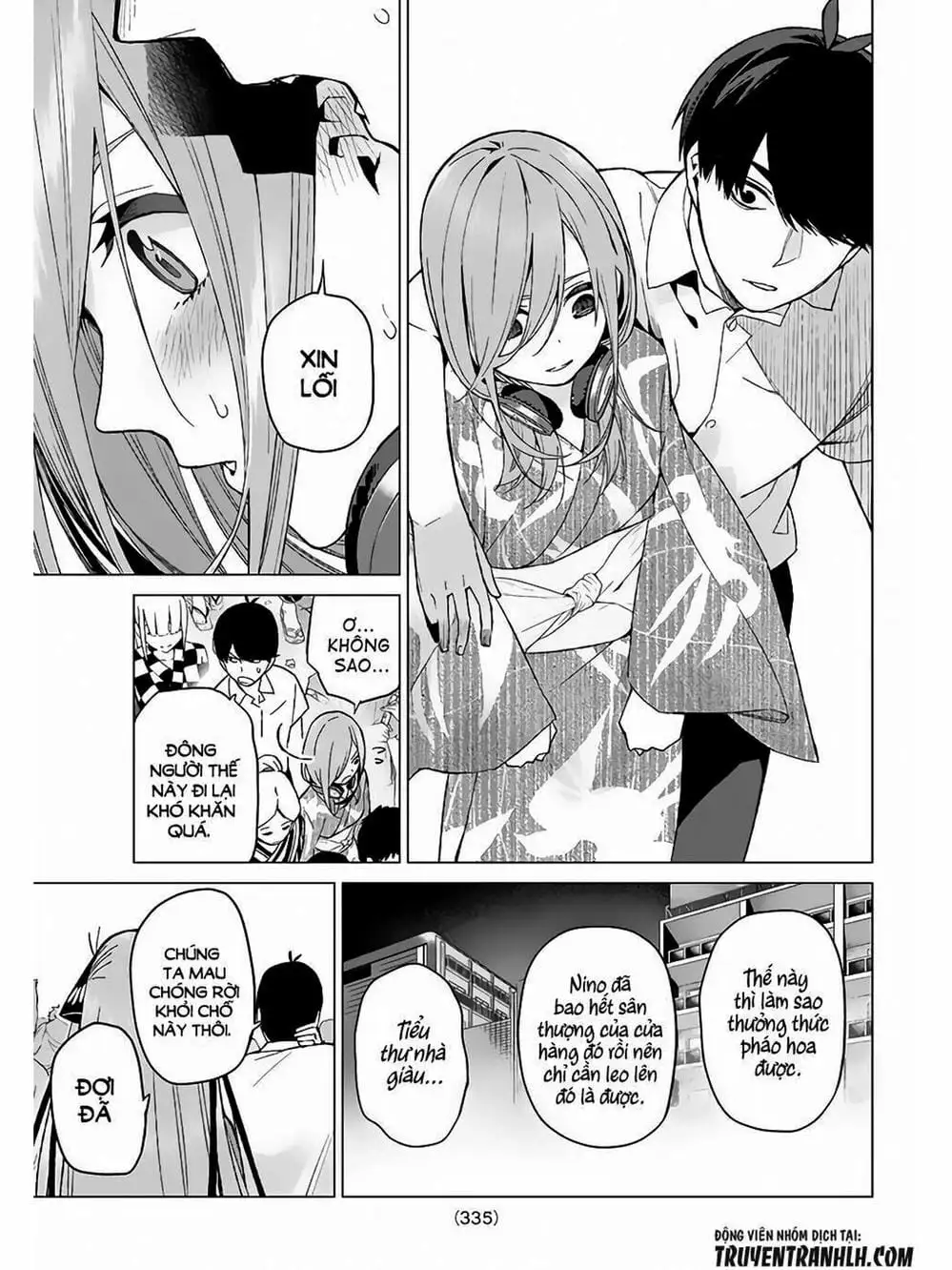 Truyện Tranh Nhà Có 5 Nàng Dâu - Gotoubun No Hanayome trang 6