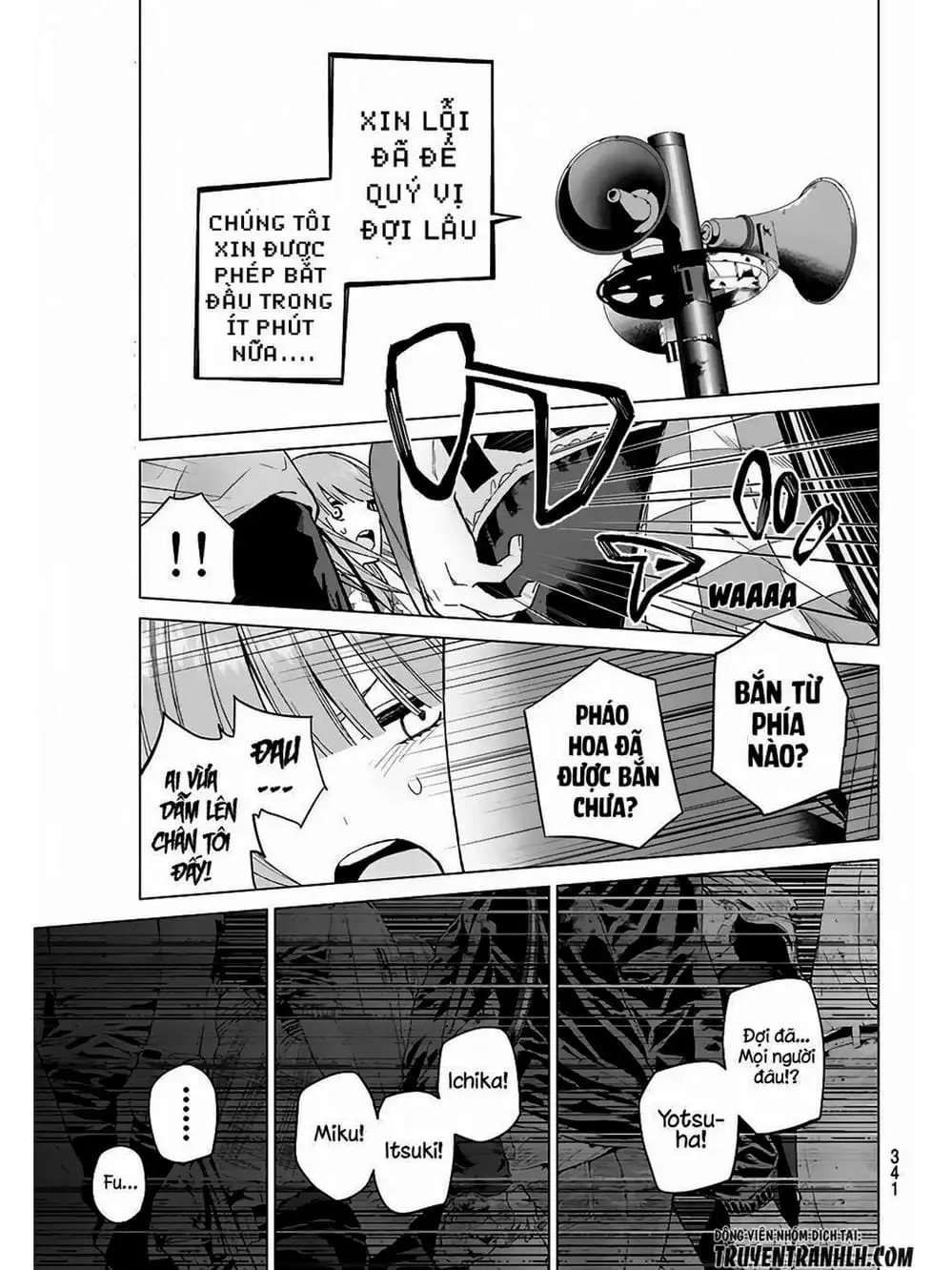 Truyện Tranh Nhà Có 5 Nàng Dâu - Gotoubun No Hanayome trang 6