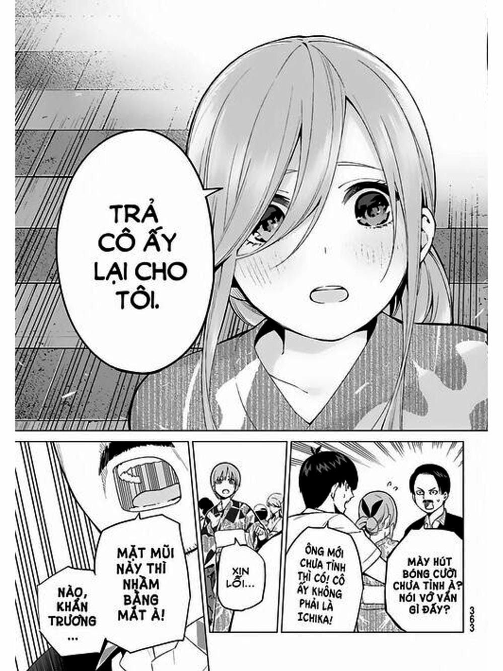 Truyện Tranh Nhà Có 5 Nàng Dâu - Gotoubun No Hanayome trang 6