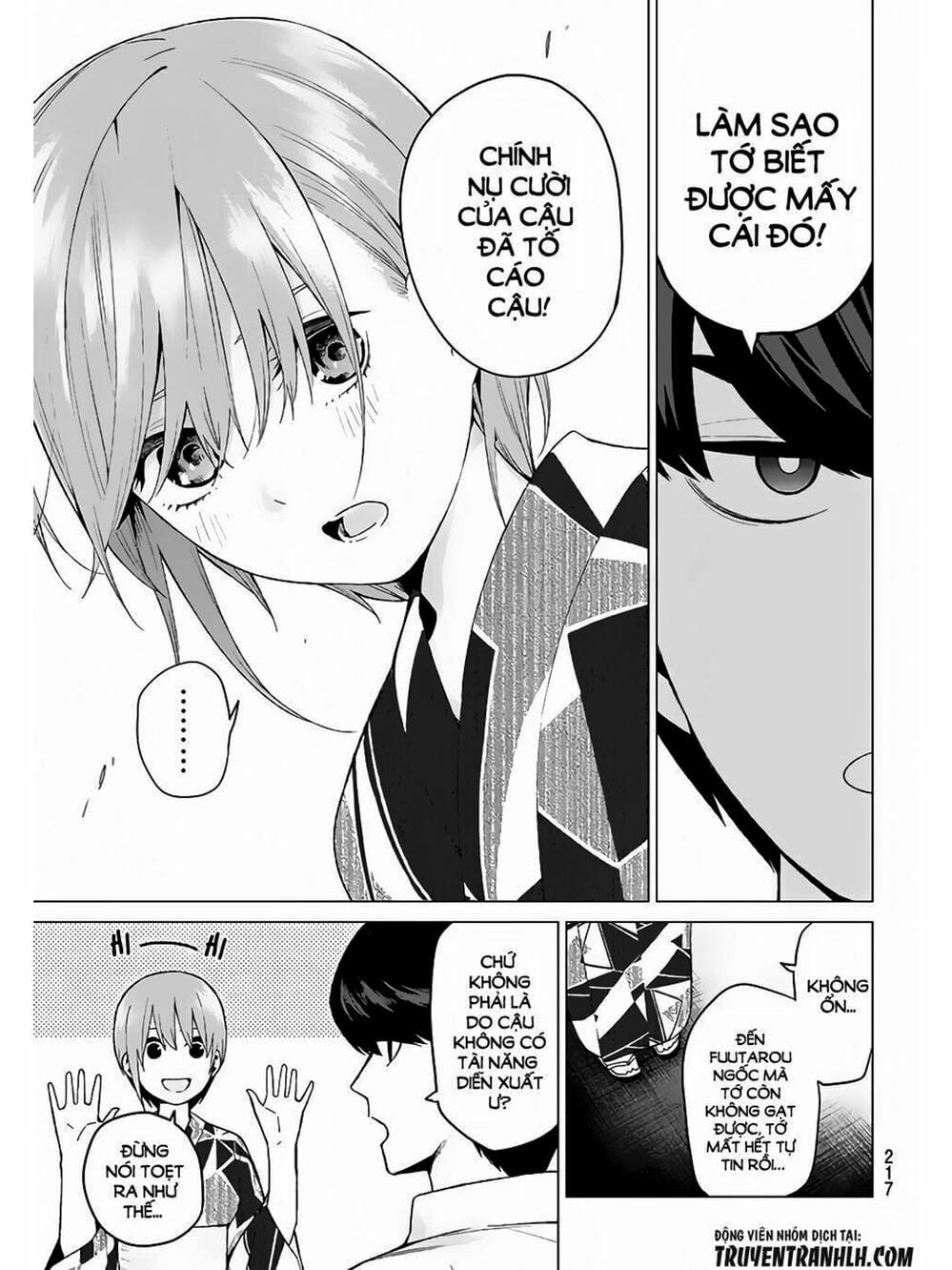 Truyện Tranh Nhà Có 5 Nàng Dâu - Gotoubun No Hanayome trang 6