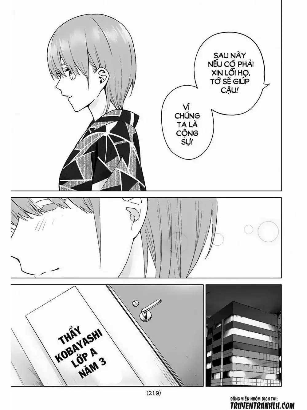 Truyện Tranh Nhà Có 5 Nàng Dâu - Gotoubun No Hanayome trang 6