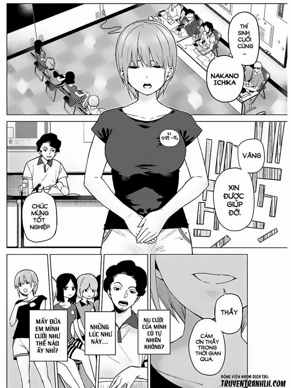 Truyện Tranh Nhà Có 5 Nàng Dâu - Gotoubun No Hanayome trang 6