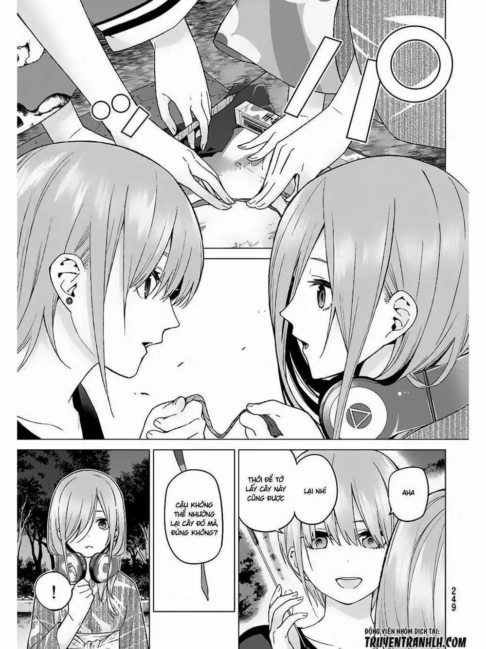 Truyện Tranh Nhà Có 5 Nàng Dâu - Gotoubun No Hanayome trang 6