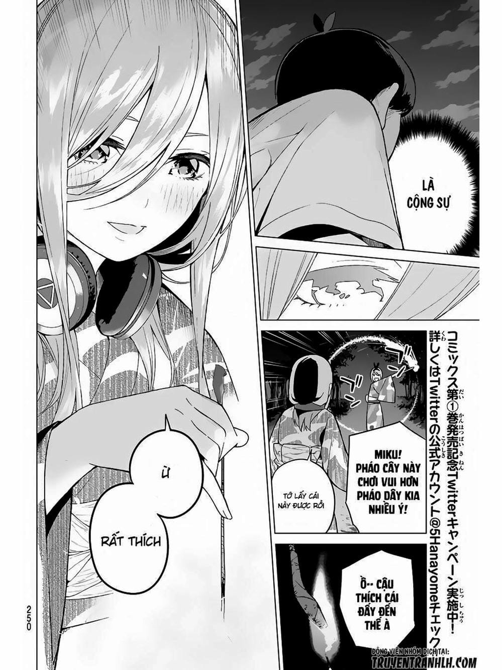 Truyện Tranh Nhà Có 5 Nàng Dâu - Gotoubun No Hanayome trang 6