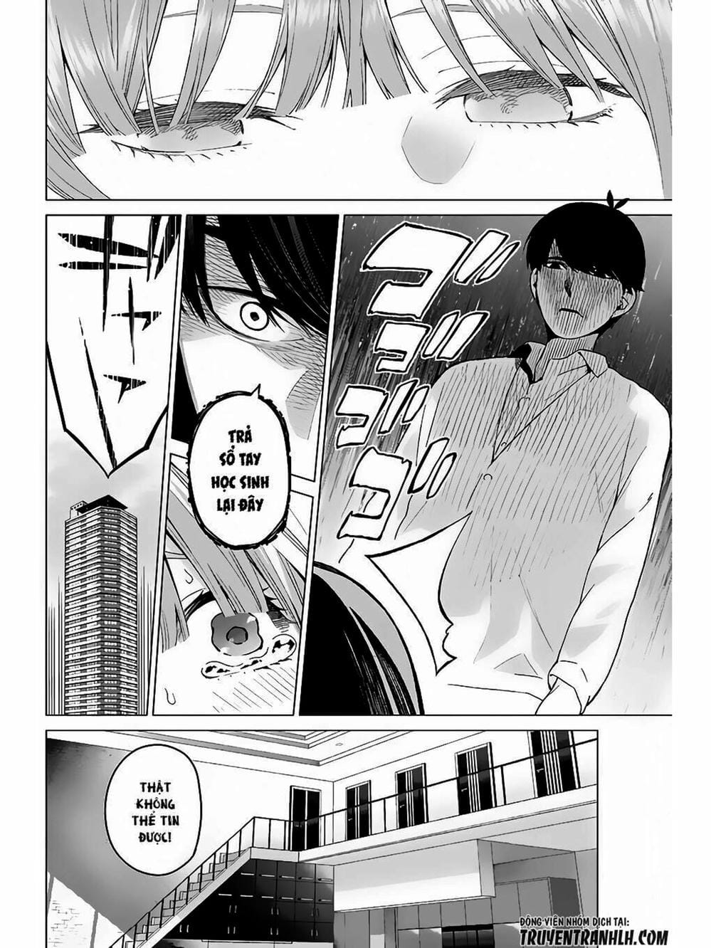 Truyện Tranh Nhà Có 5 Nàng Dâu - Gotoubun No Hanayome trang 6