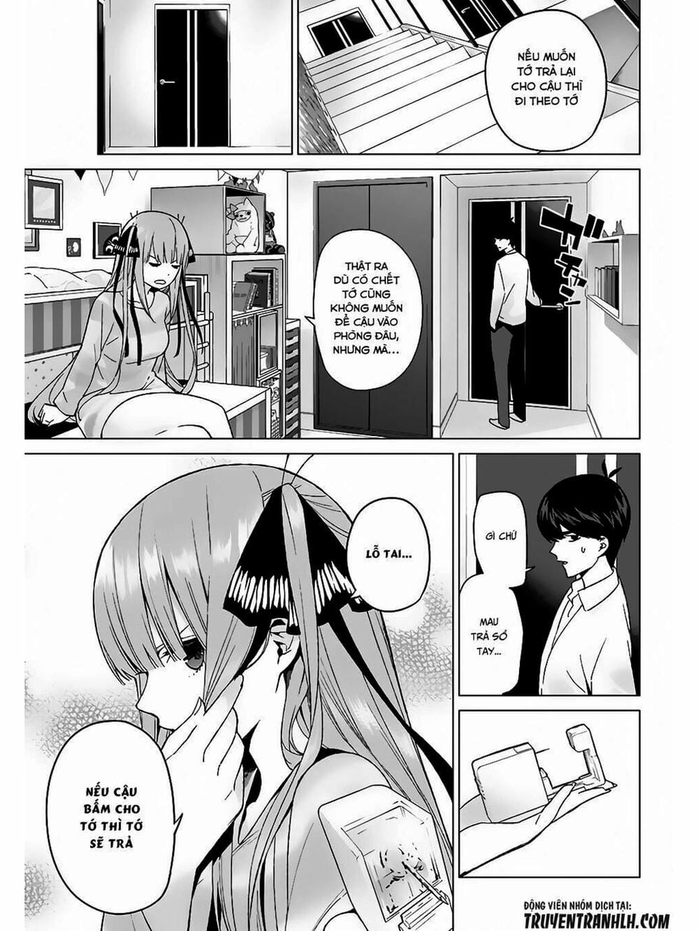 Truyện Tranh Nhà Có 5 Nàng Dâu - Gotoubun No Hanayome trang 6