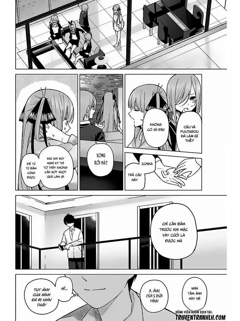 Truyện Tranh Nhà Có 5 Nàng Dâu - Gotoubun No Hanayome trang 6